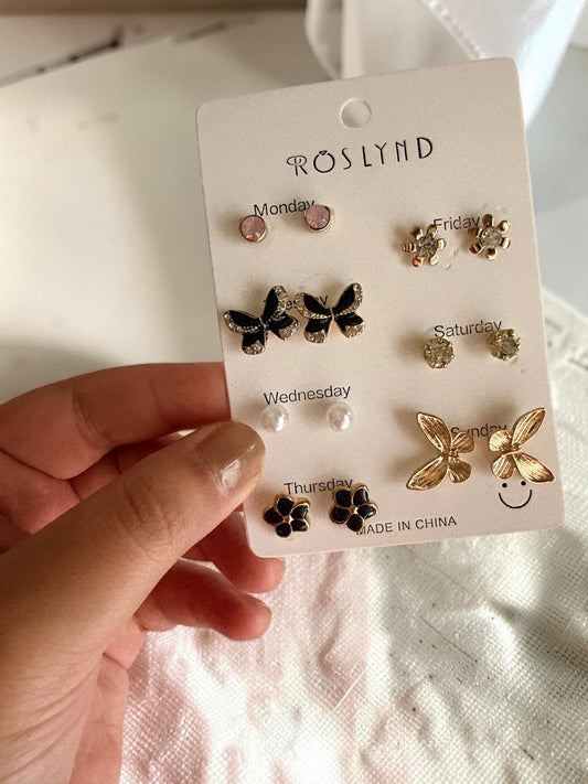 7-days earrings set(1)