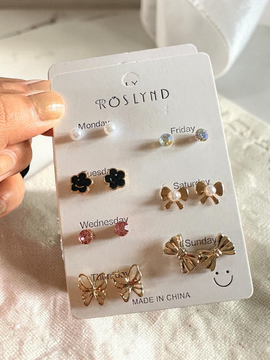 7-days earrings set(6)