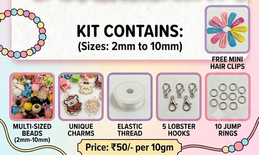 Beading and charms kit💕