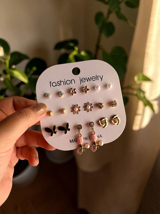 Tulip earrings set