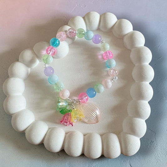 ‘Candy crush’ beaded bracelet
