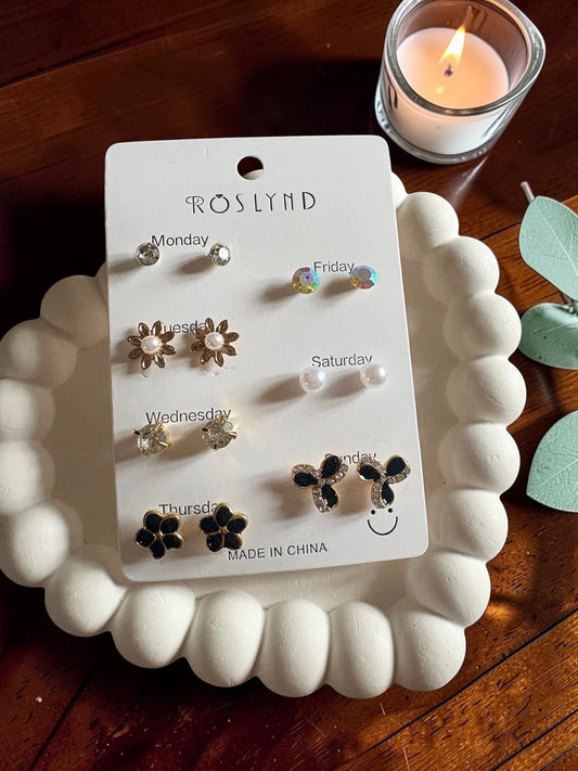 7-days earrings set(2)