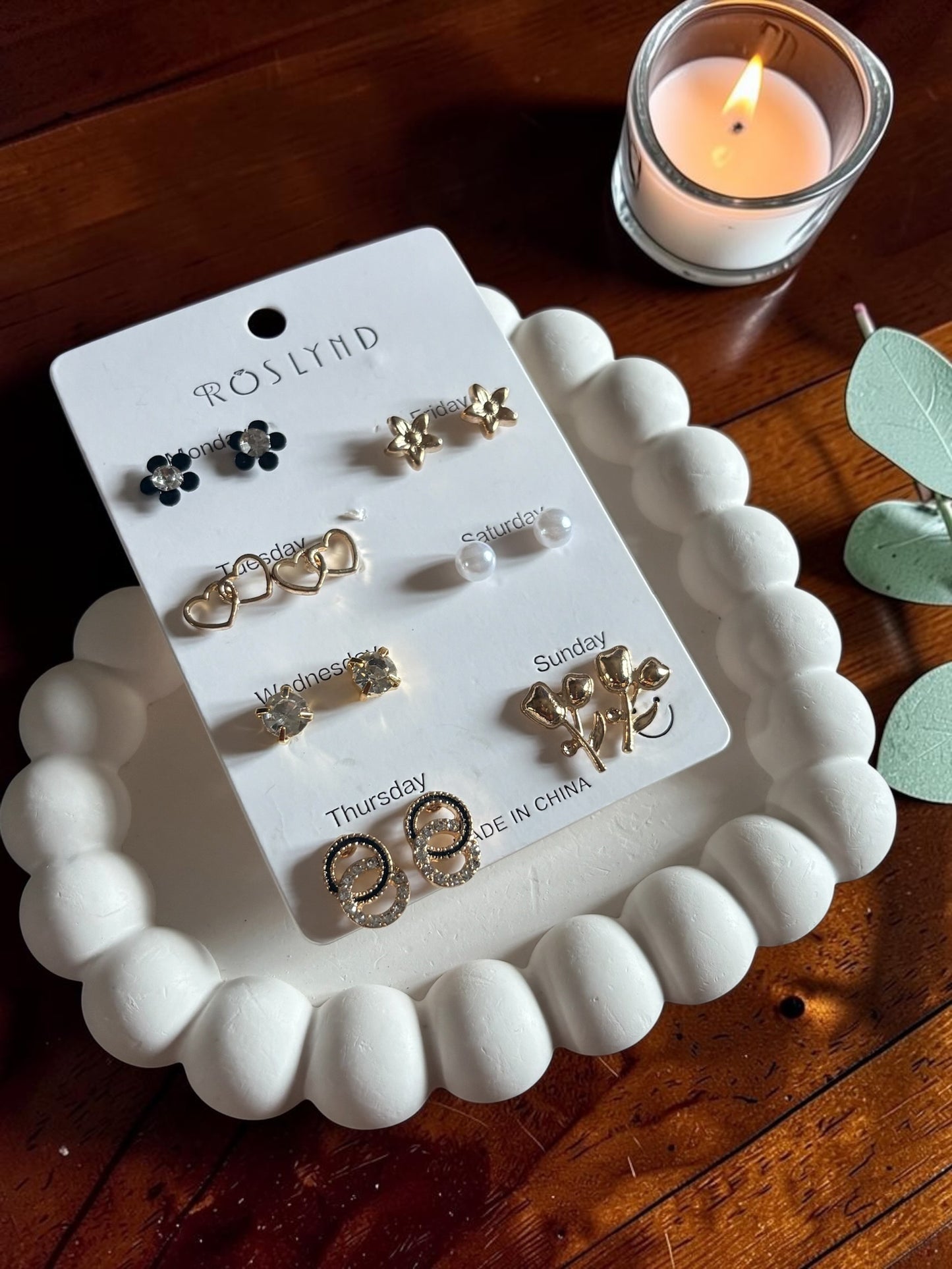 7-days earrings set(5)