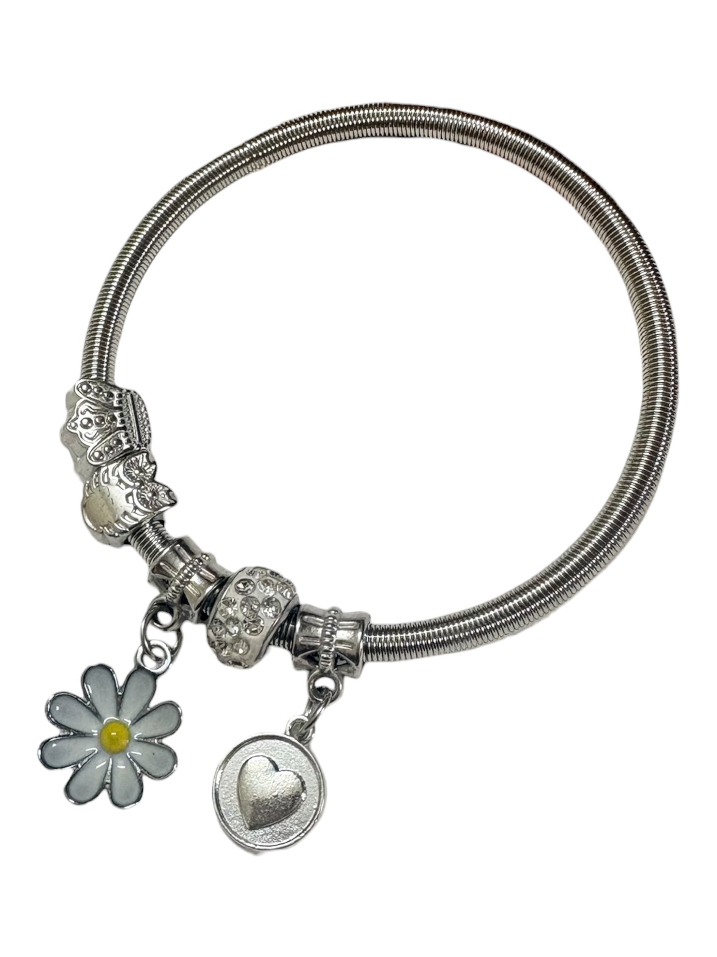 Daisy pandora charm bracelet