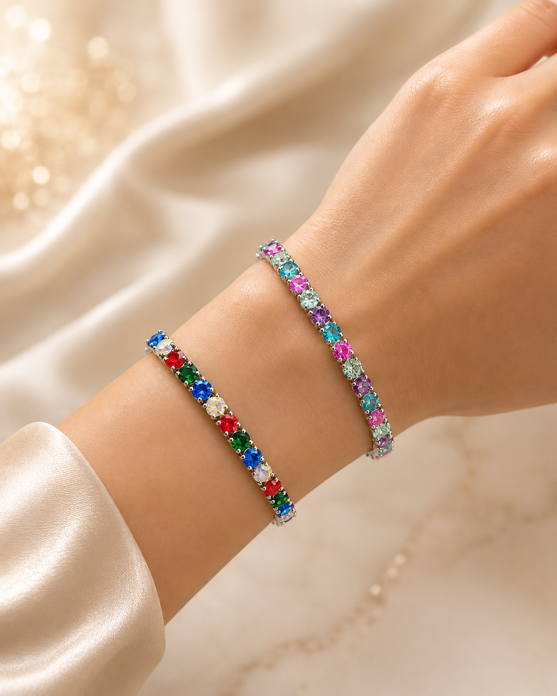 Rhinestone crystal bracelet