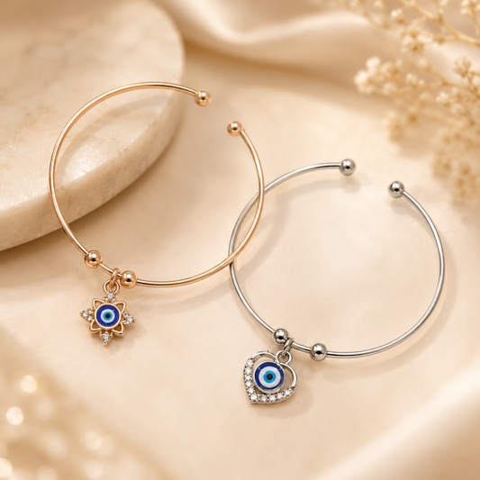 Evil eye bangle